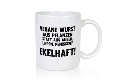 Vegane Wust | Veganer Ekelhaft lustiger Spruch Geschenk Humor Geschenkidee Tasse