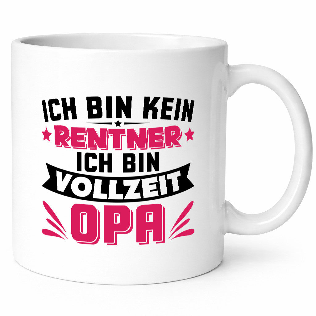 Ich bin vollzeit Opa | Rentner Ruhestand Großvater v2 Humor Familie
