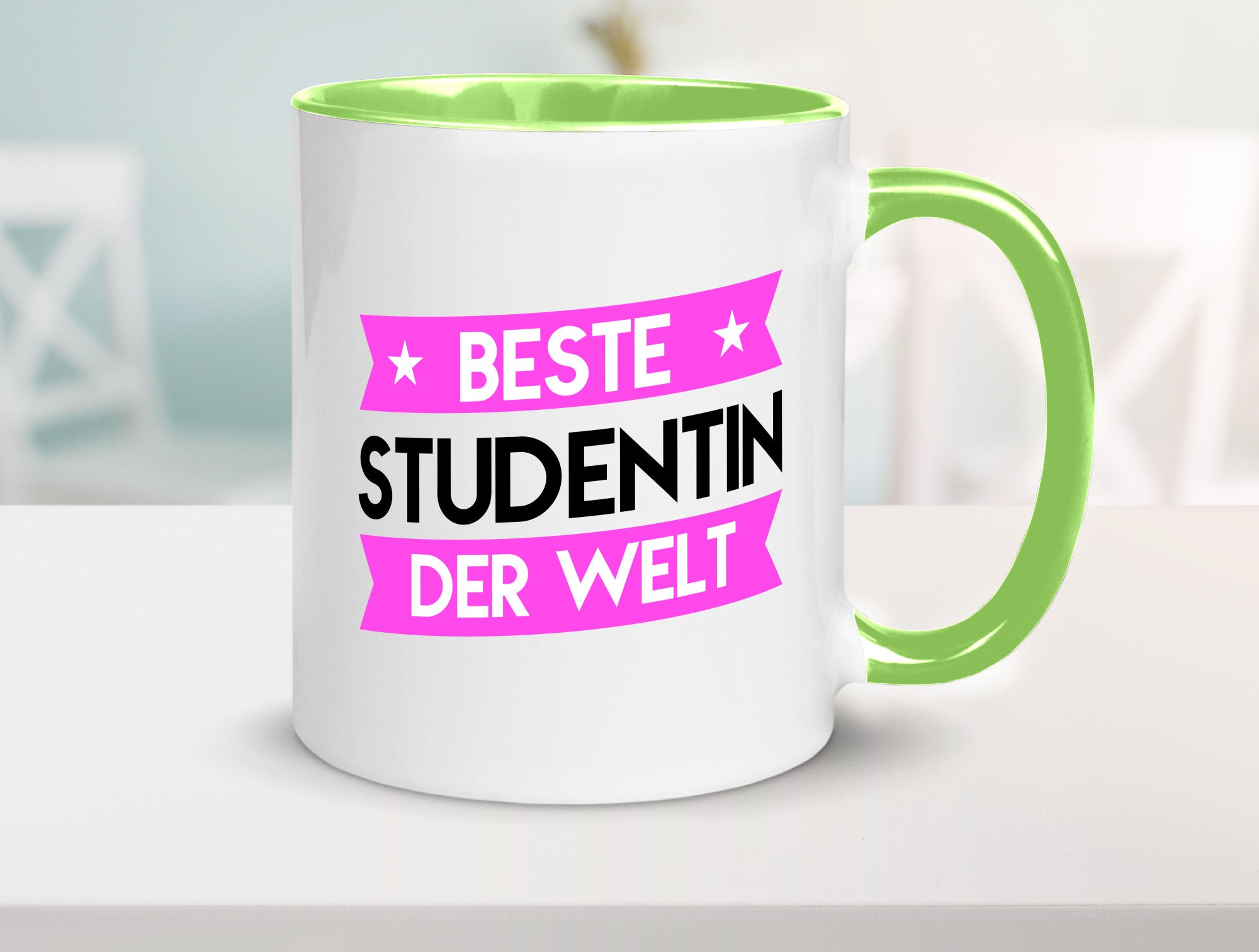 Beste Studentin | Uni Studium Universität Geschenkidee Humor Tasse