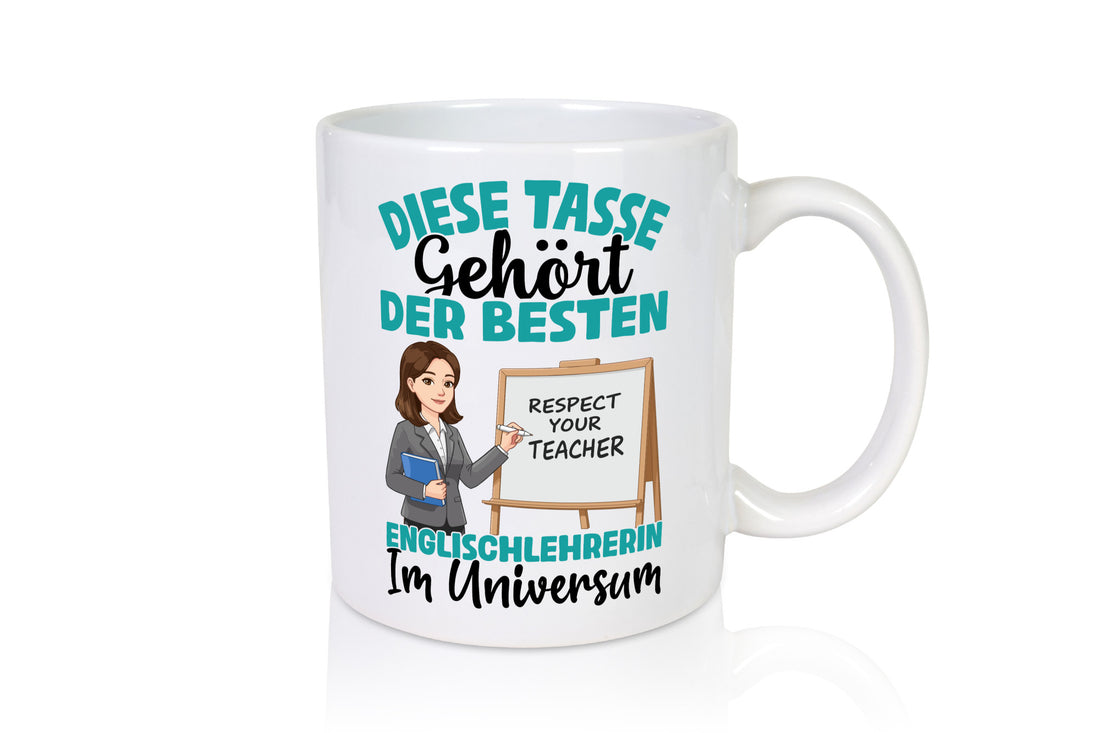 Im Universum: Englischlehrerin | Englisch Lehrerin Geschenk Humor Geschenkidee