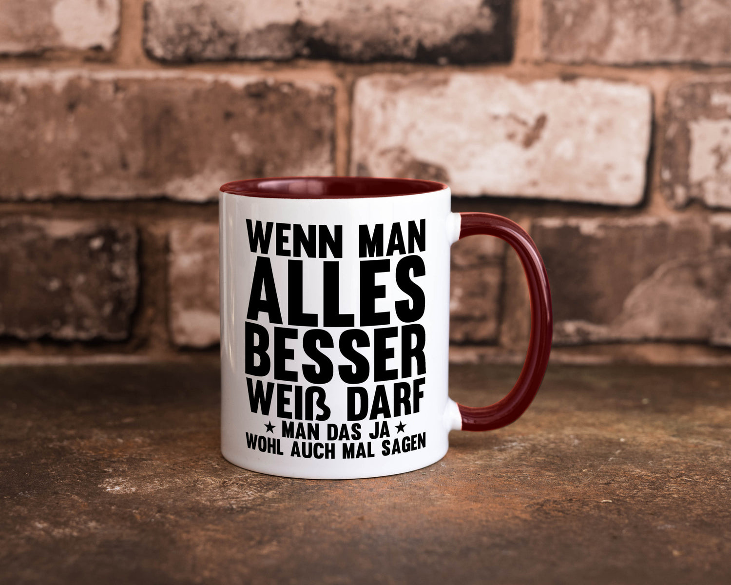 Sagen wenn man es besser weiß | Rechthaber Besserwisser lustiger Spruch