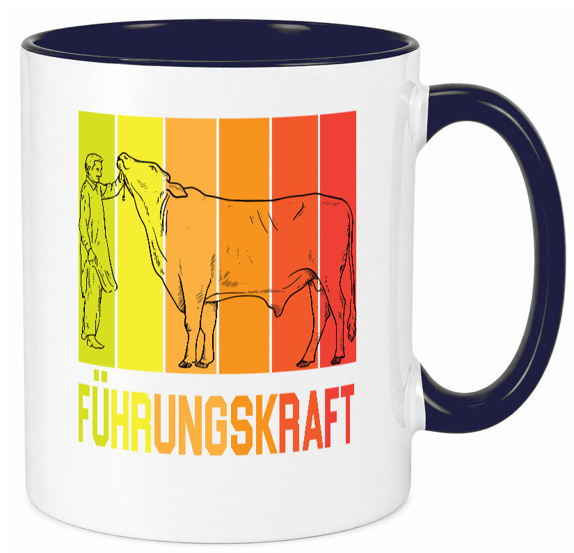 Führungskraft | Farmer Bauernhof lustig Humor Geschenkidee Geschenk Tasse