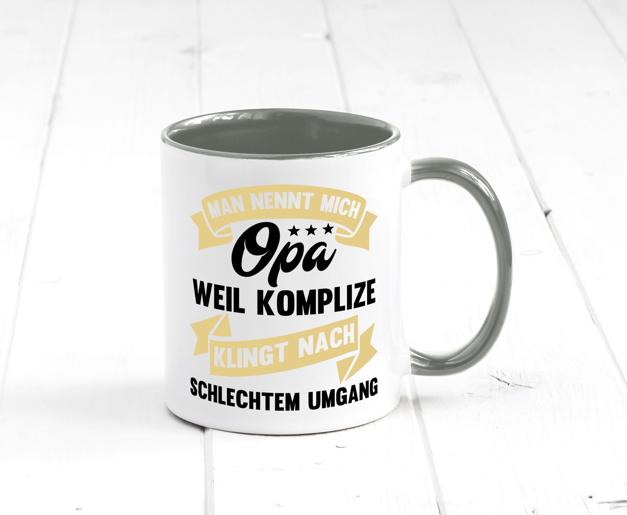 Man nennt mich Opa | Bester der Welt Humor Familie Geschenkidee Tasse