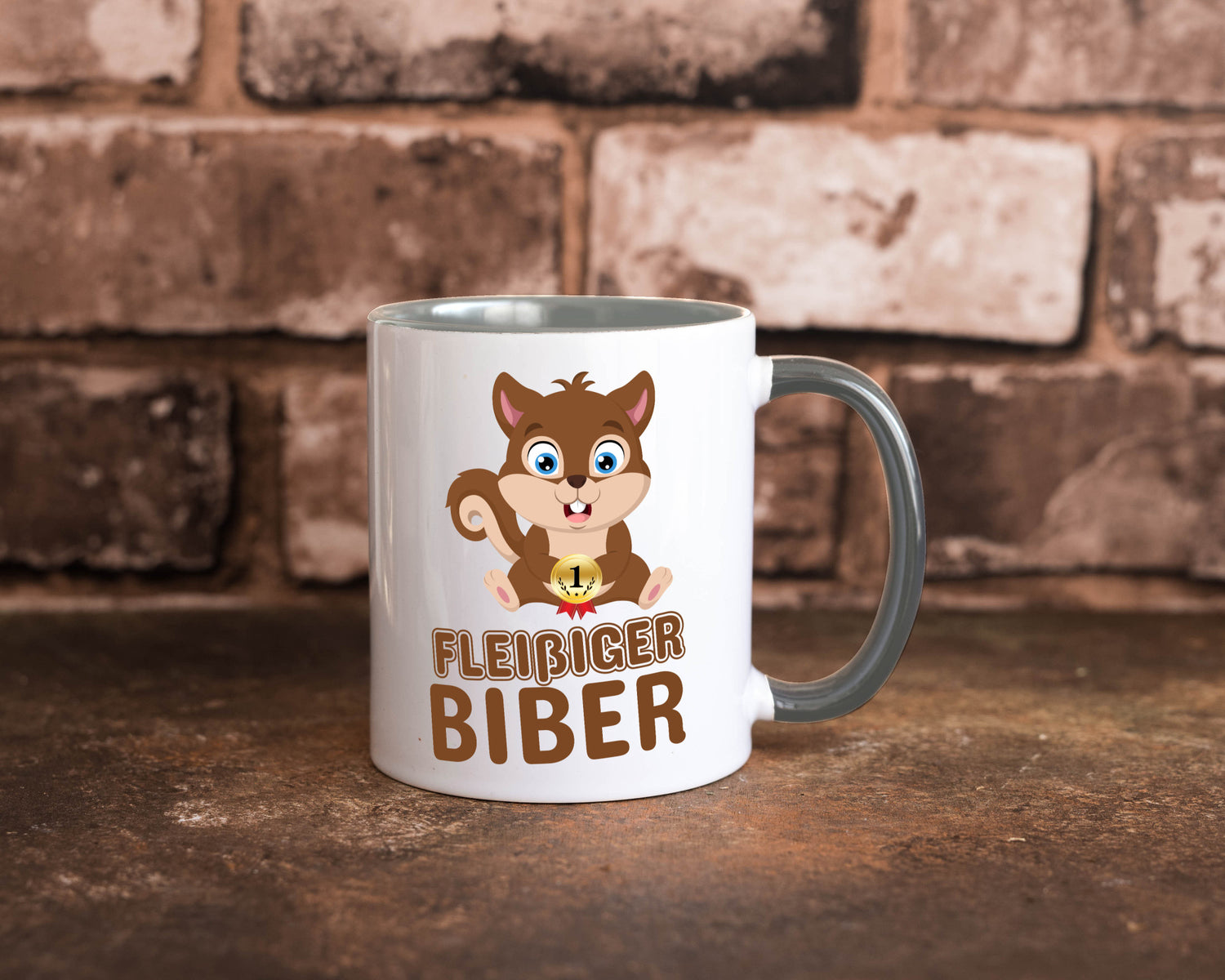 Fleißiger Biber | Motiv Tasse Kinder Geburtstag lustig Geschenkidee Geschenk