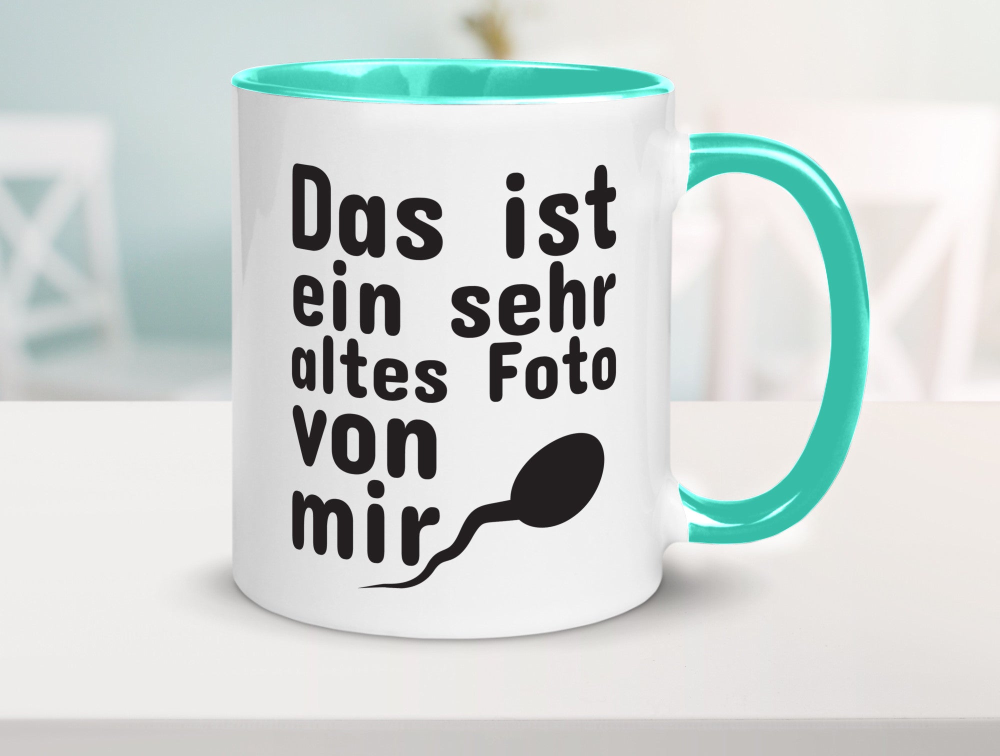 Sehr altes Foto von mir | lustige Tasse Männer Humor Geschenk Geschenkidee