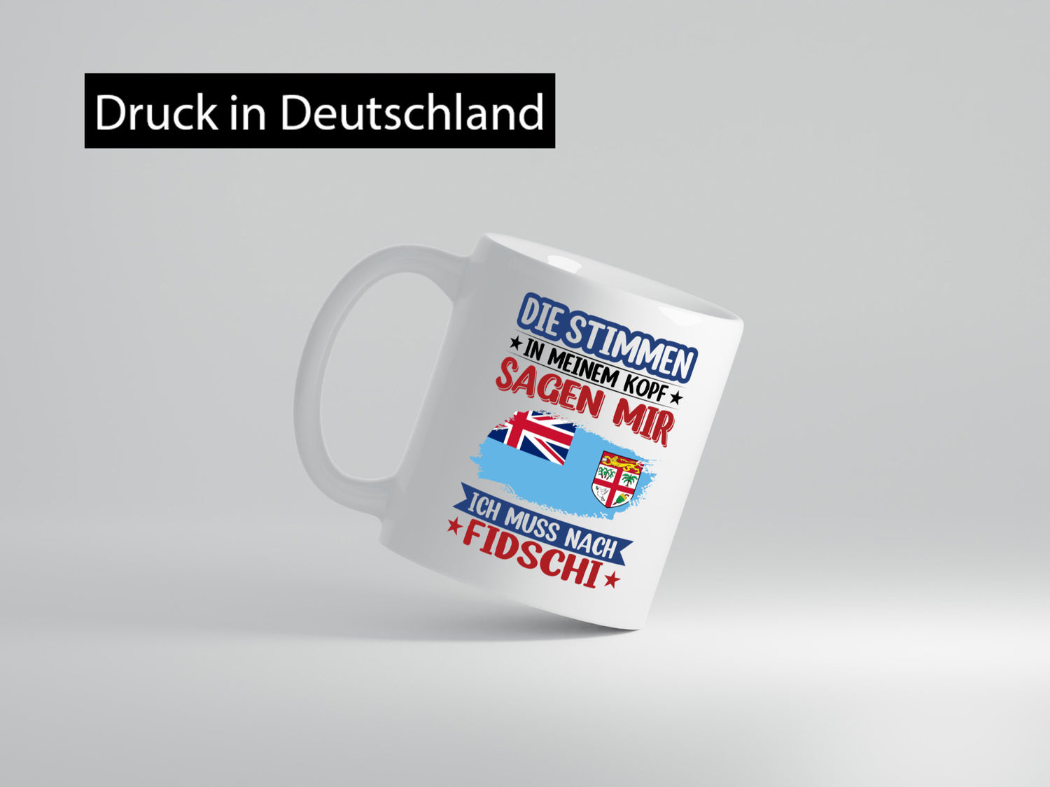 Fidschi | Urlaub Stimmen in meinem Kopf Traumland lustiger Spruch Geschenk
