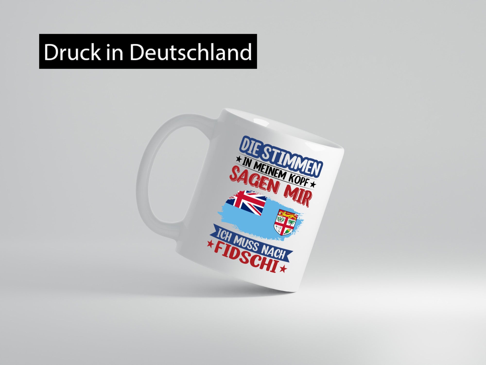 Fidschi | Urlaub Stimmen in meinem Kopf Traumland lustiger Spruch Geschenk
