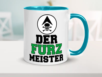 Der Furz Meister | Männer Tasse derber Humor Furzen lustiger Spruch Geschenk