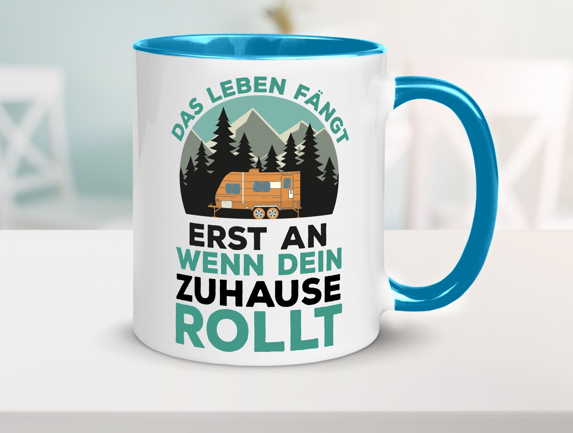 Wohnmobil | Camper Zelten Campingwagen Camperin lustig Humor Geschenkidee