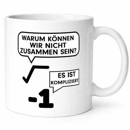 Beziehung Witz | Mathematik Tasse Wurzel Spruch lustiger Geschenk Humor