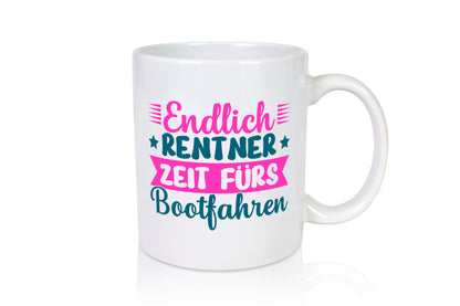 Rentner | Bootfahren Bootsfahrer Ruhestand lustiger Spruch Geschenk Jubiläum