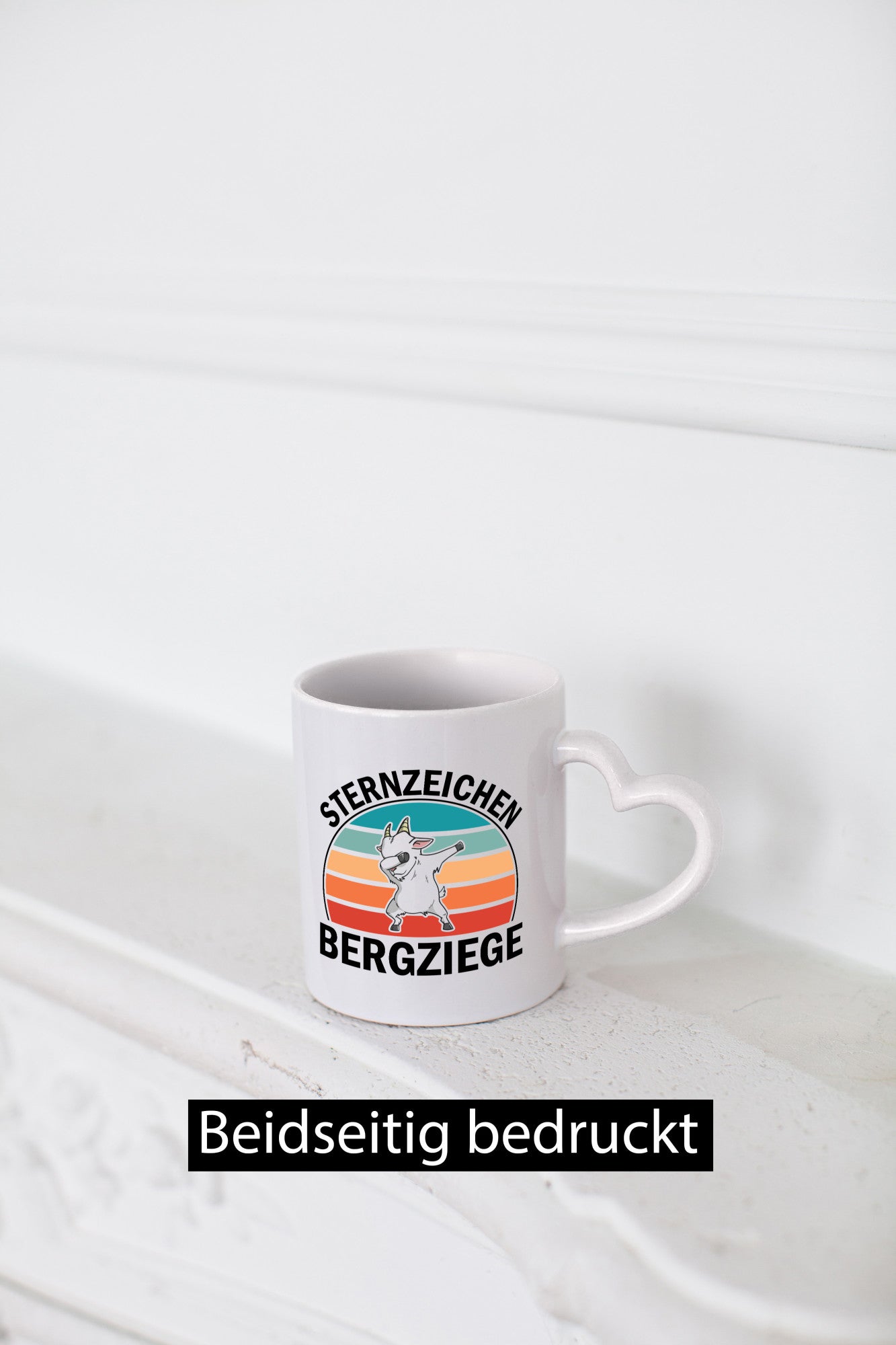 Sternzeichen Bergziege | Berge wandern Wanderer v2 Humor Geschenkidee Tasse