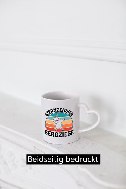 Sternzeichen Bergziege | Berge wandern Wanderer v2 Humor Geschenkidee Tasse
