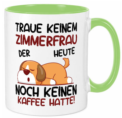 Traue keiner Zimmerfrau| Holzbau | Handwerkerin lustig Humor Geschenkidee