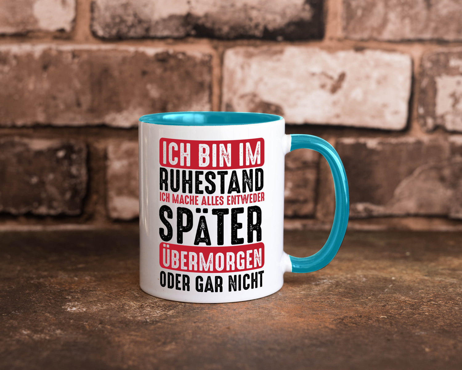 Ich mache alles später oder gar nicht | Rentner Ruhestand Geschenkidee Jubiläum