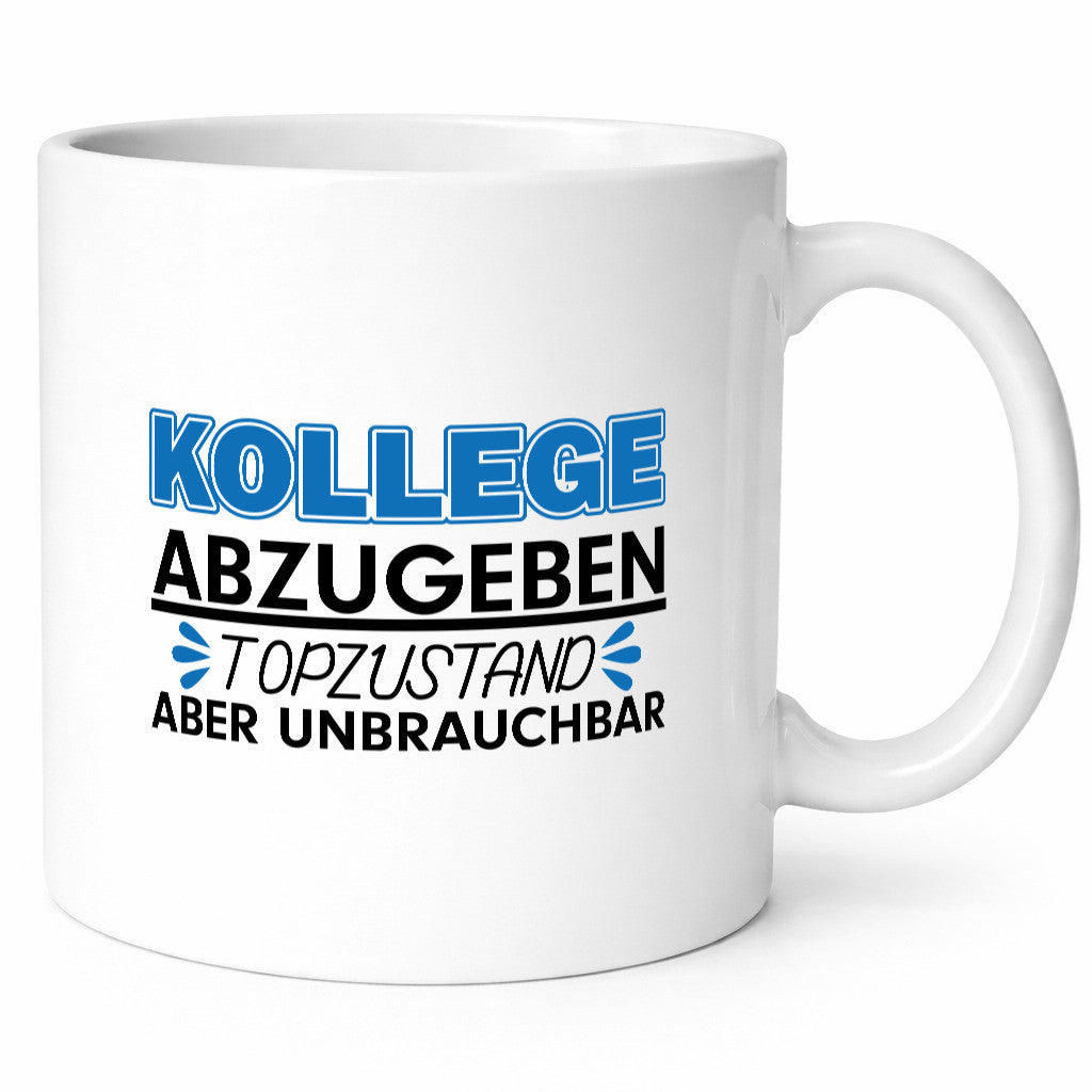 Kollege abzugeben | Büro Tasse Kollegen Humor Witz Geschenkidee Arbeit