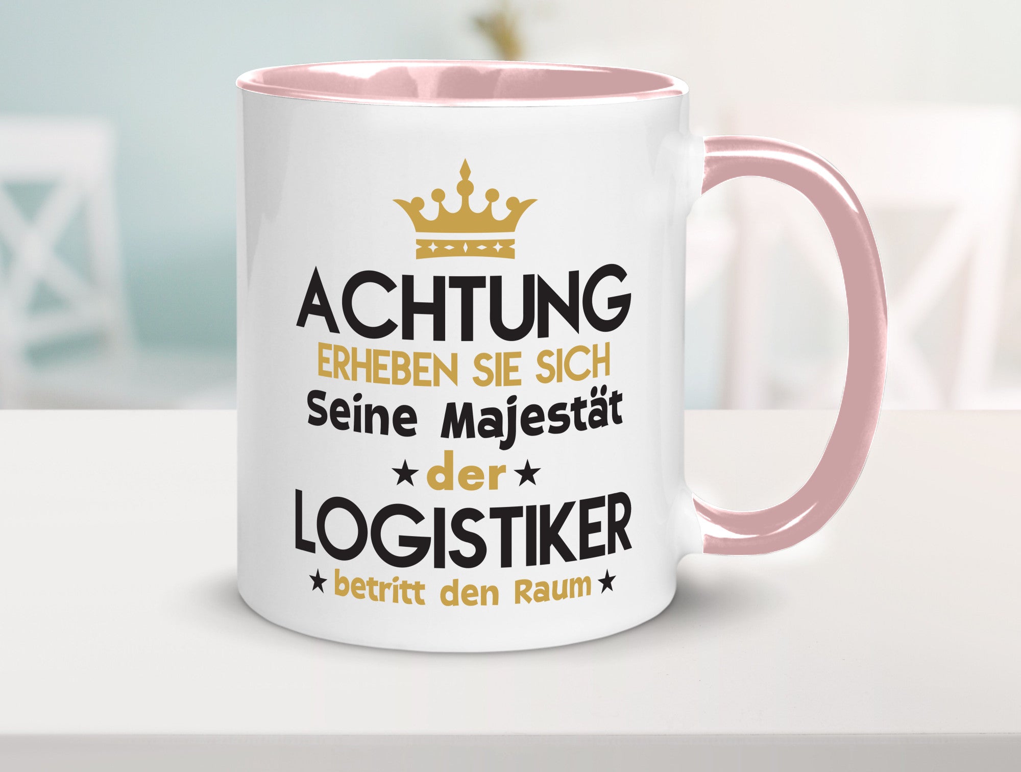 Seine Majestät Logistiker | Beruf Logistik lustiger Spruch Geschenk Arbeit