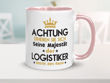 Seine Majestät Logistiker | Beruf Logistik lustiger Spruch Geschenk Arbeit
