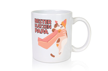 Bester Katzenpapa | Katze Gabel Geschenk Tierliebhaber Humor lustiger Spruch