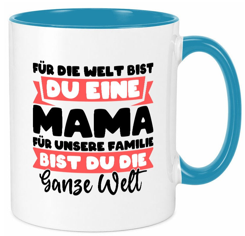 Beste mama der Welt vl5 lustig Familie Geschenkidee Geschenk Tasse