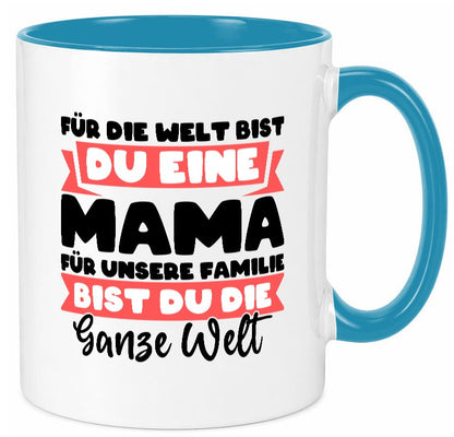 Beste mama der Welt vl5 lustig Familie Geschenkidee Geschenk Tasse