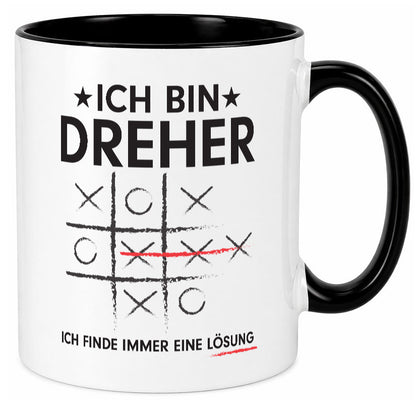 Lösung finden: Dreher | Fräser v2 Geschenk Humor Geschenkidee lustiger Spruch