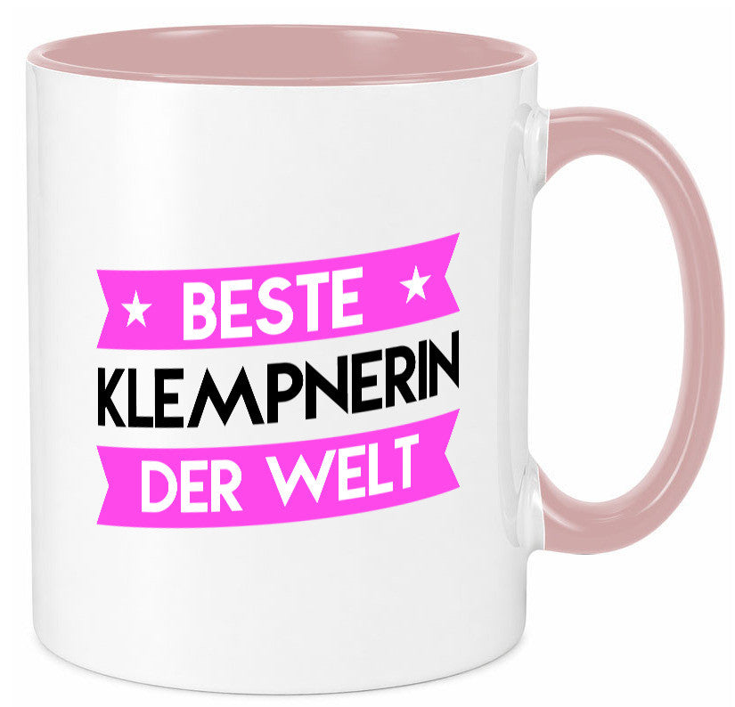 Beste Klempnerin | Klempnerinnen Geschenkidee Humor Tasse