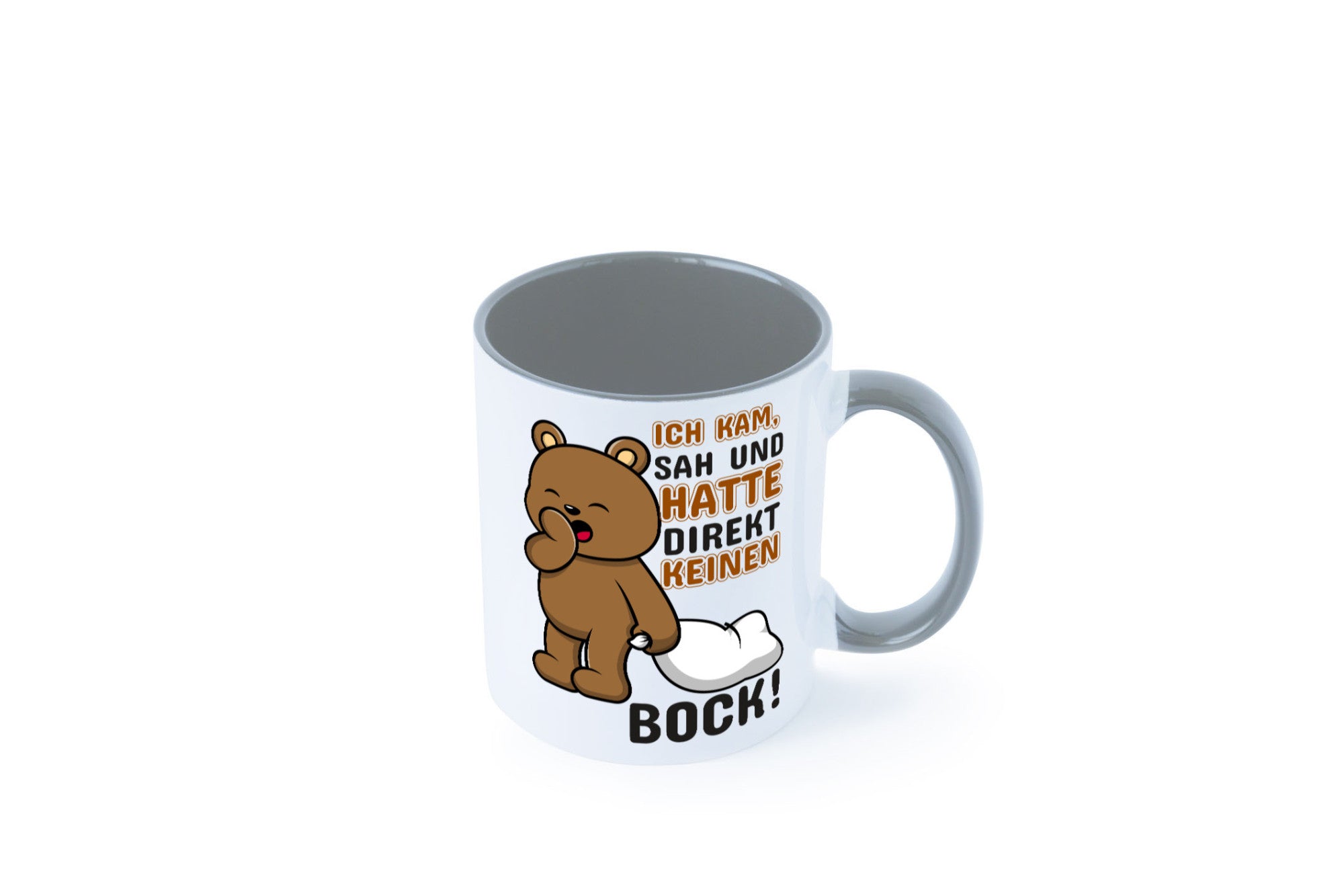 Direkt keinen Bock! | Büro Faultier Morgenmuffel Geschenk Arbeit Kollegen
