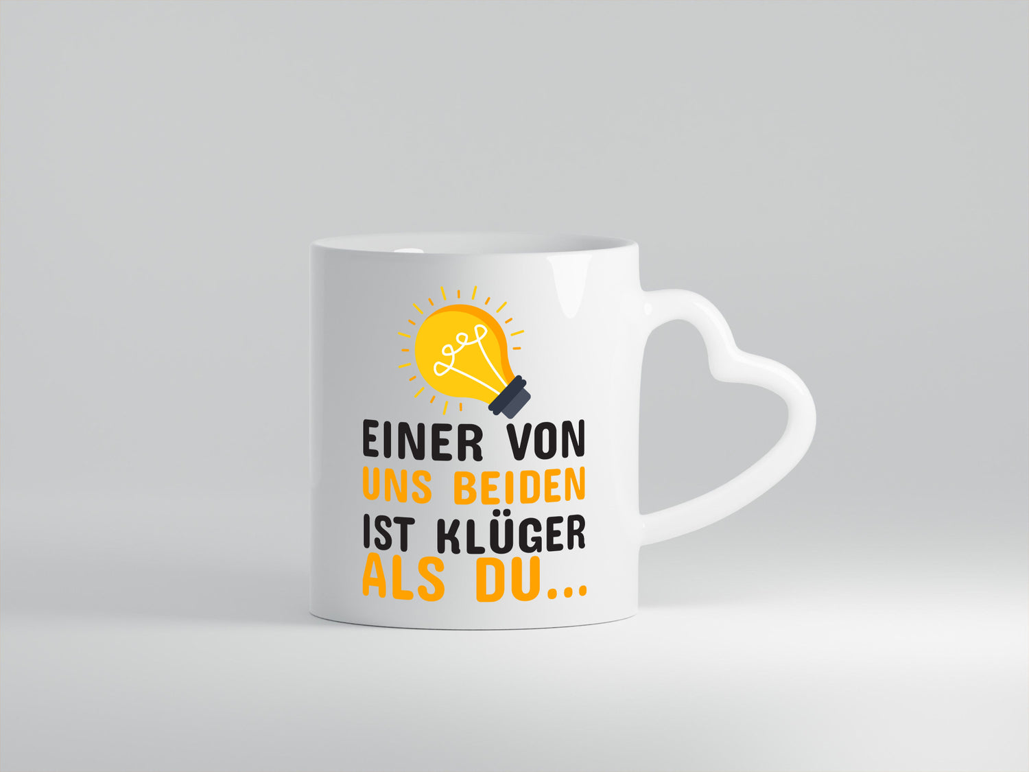 Ich bin klüger lustig Humor Geschenkidee Geschenk Tasse