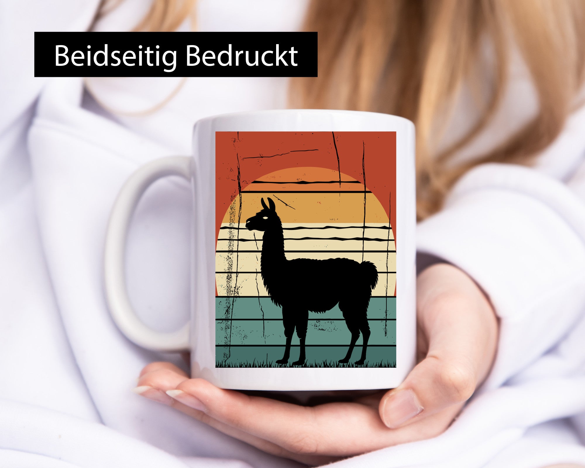 Lama | Llama jahrgang Vintage Alpaka Geschenk Humor Geschenkidee lustiger