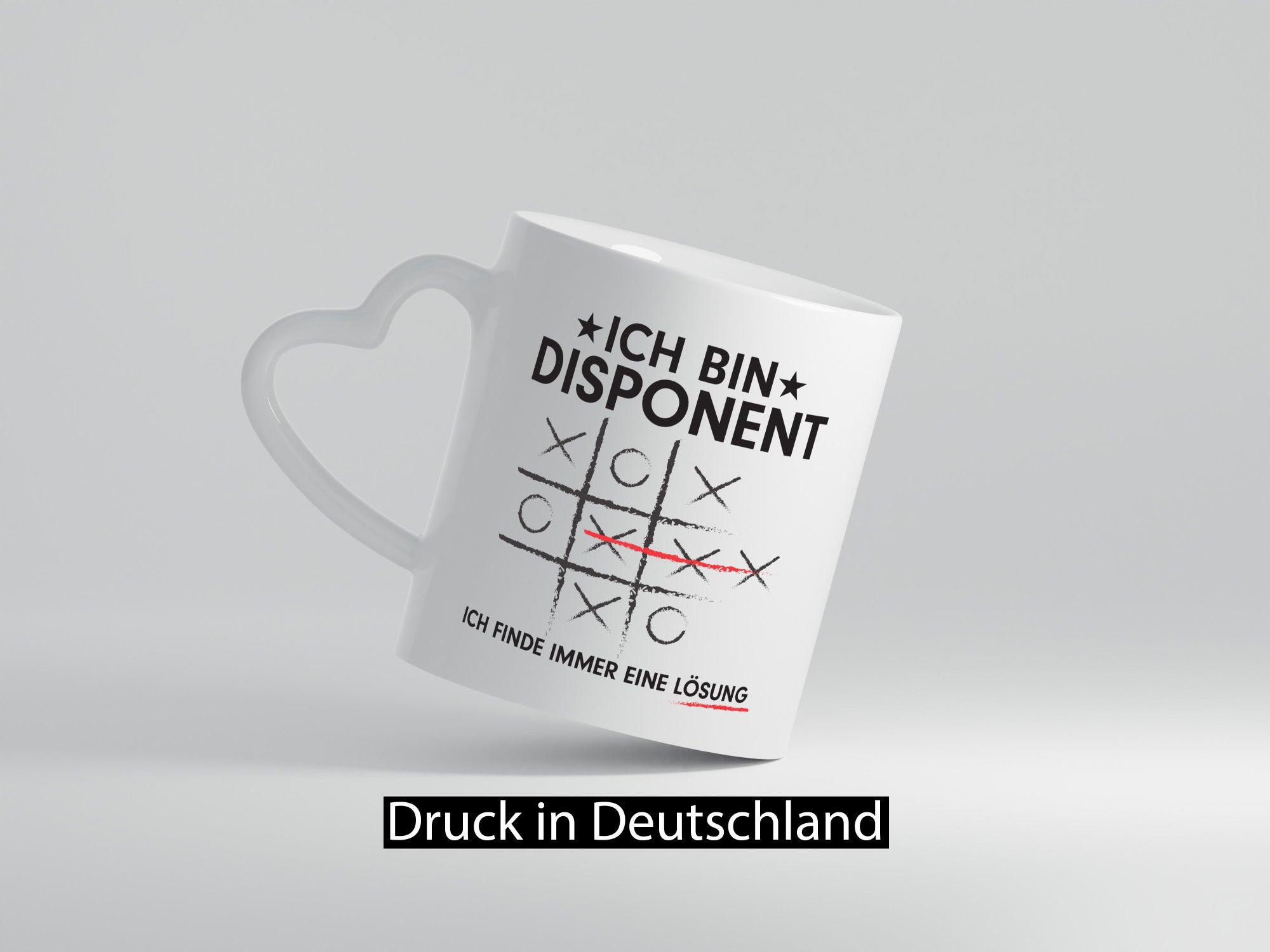 Lösung finden: Disponent | Zuteiler v2 Humor Geschenkidee Tasse