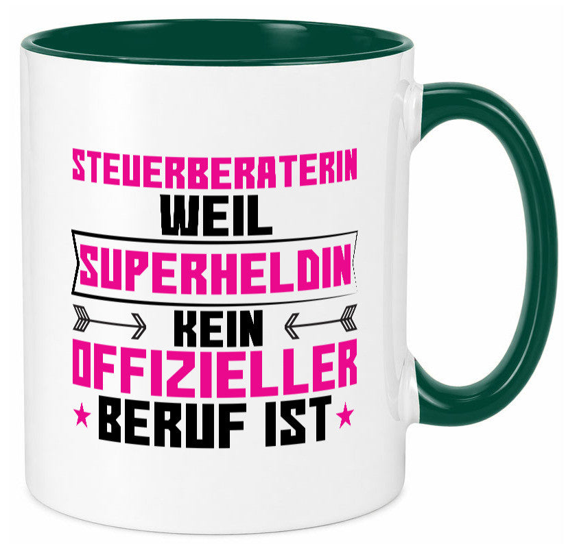 Superheldin Steuerberaterin | Steuer Beratung Humor Geschenkidee Tasse