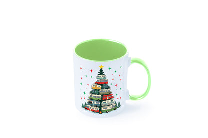 Camper | Camping Weihnachten Fahrzeuge Baumlichter v2 lustig Humor Geschenkidee