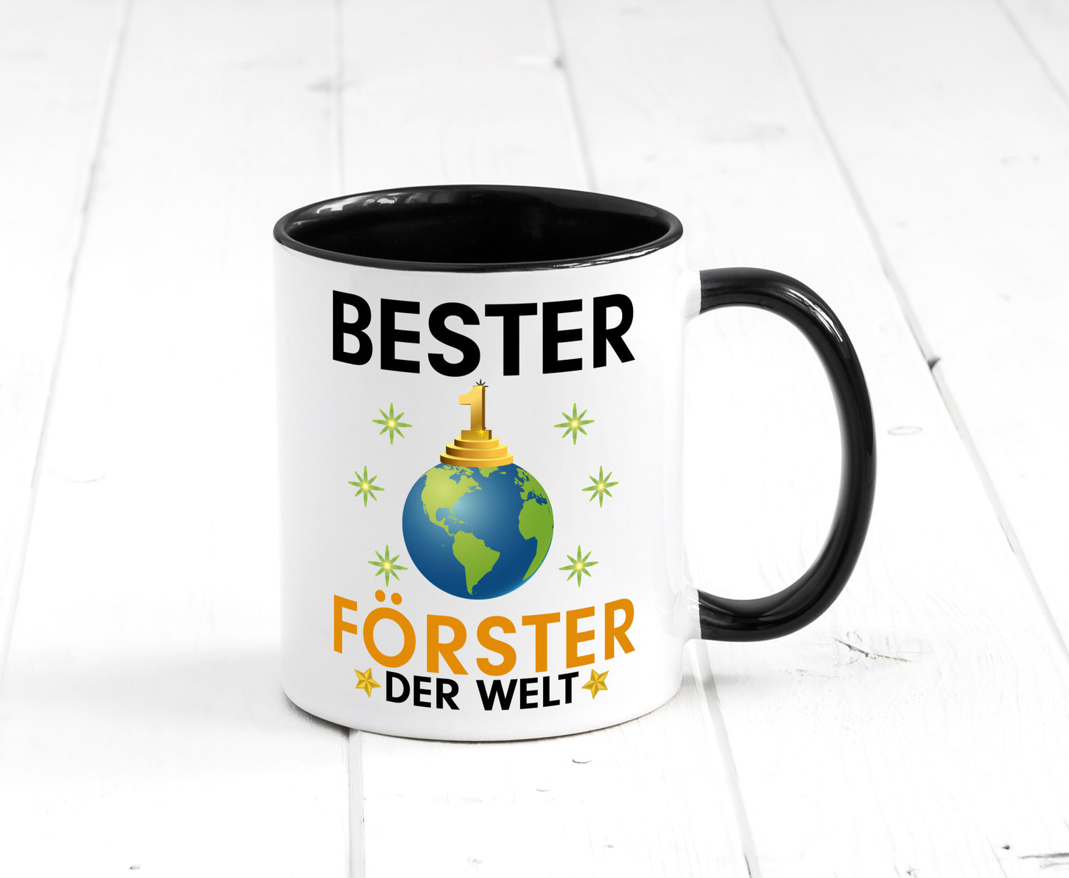 Welt Bester Förster | Forst Arbeit Geschenk Kollegen Büro lustiger Spruch Tasse
