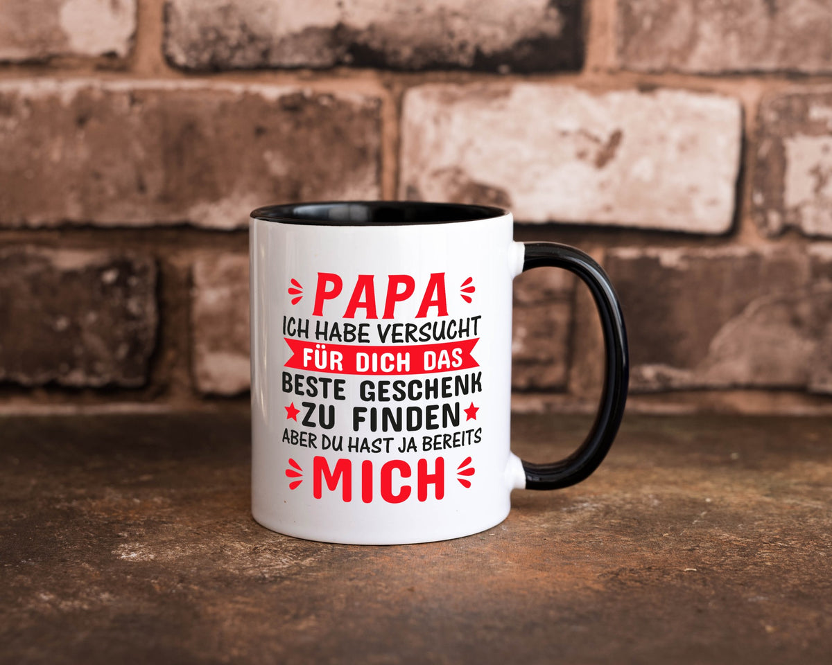 Bestes Geschenk für Papa | Vatertag Tasse Kinder Familie Geschenkidee lustiger