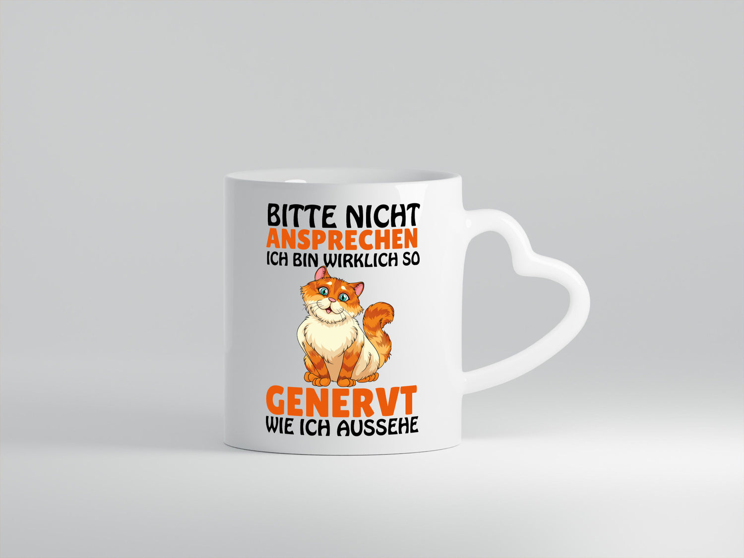 Bitte nicht Ansprechen lustig Humor Geschenkidee Geschenk Tasse