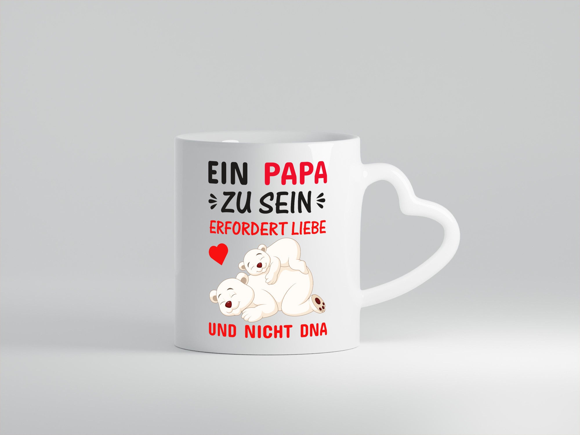 Papa sein | Stiefvater Tasse Liebe nicht DNA Kinder Geschenkidee Familie Humor