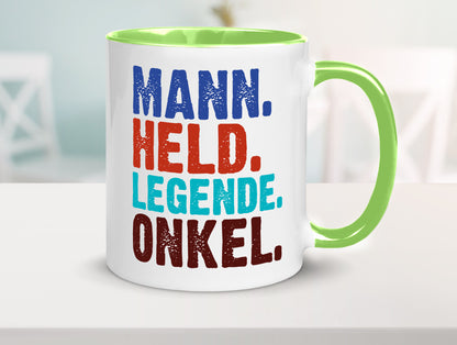 Legende Onkel | Männer Tasse Patenonkel Humor Mann lustig Geschenkidee Geschenk