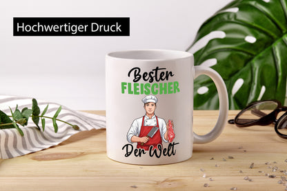 Bester Fleischer | Schlachterei v2 Geschenk Humor Geschenkidee lustiger Spruch