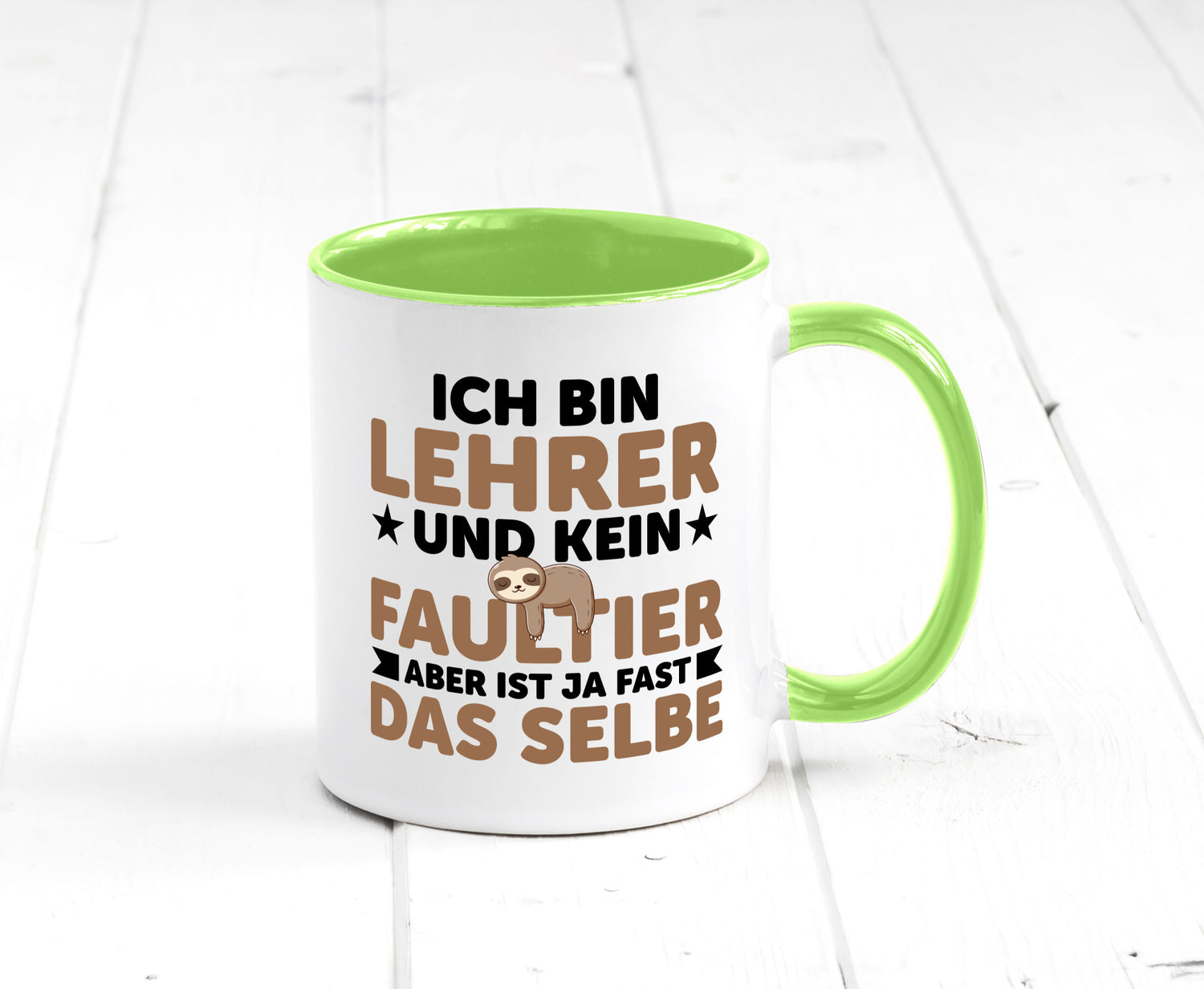 Ich bin kein Faultier: Lehrer | Schule Beruf Schüler Humor Arbeit Kollegen Büro