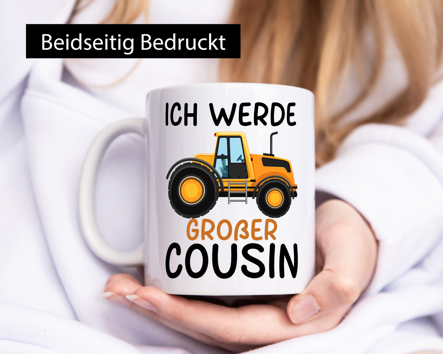 Ich werde Großer Bruder | Schwangerschaft Traktor lustiger Spruch Geschenk