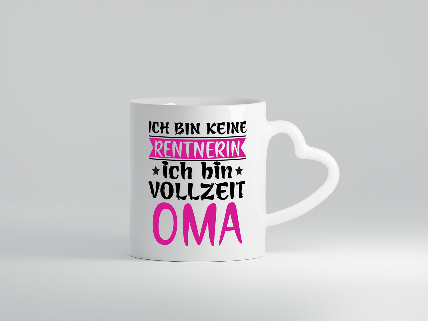 Ich bin eine Rentnerin | Vollzeit Oma Ruhestand Humor Familie Geschenkidee Tasse