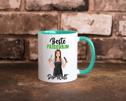 Beste Friseurin | Friseuse Frisuerin Geschenk Humor Geschenkidee lustiger