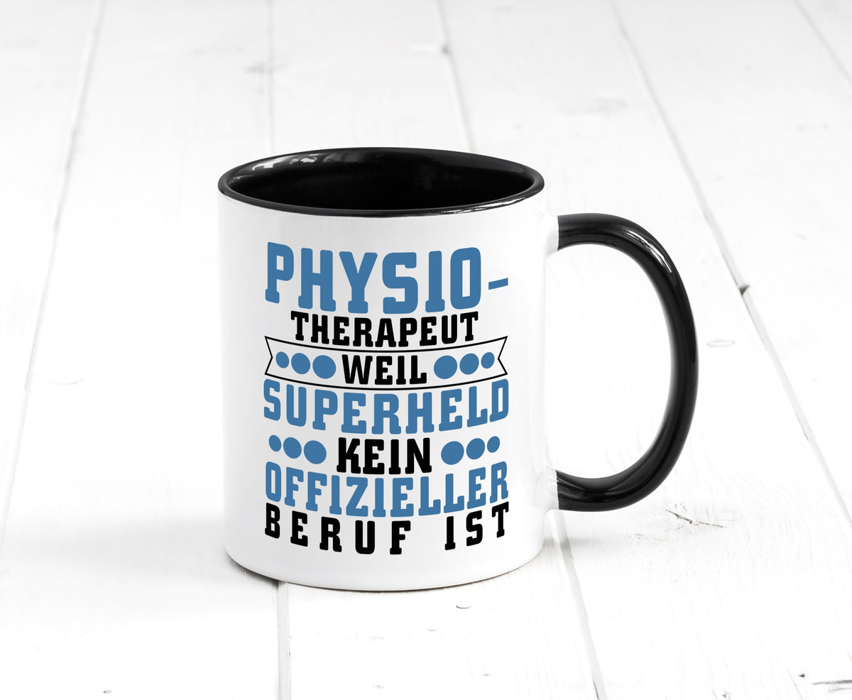 Offizieller Superheld lustiger Spruch Geschenk Humor Geschenkidee Tasse