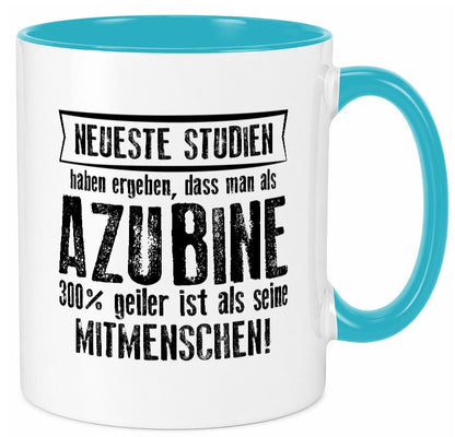 Neuste Studien: Azubine | Ausbildung Lehre Lehrling Geschenk Humor Geschenkidee Tasse