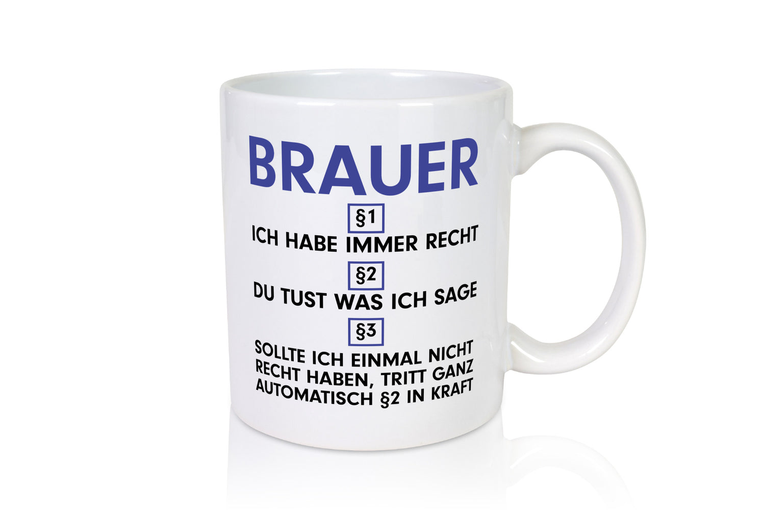 Ich habe immer Recht Brauer | Bier Brauerei v2 lustig Humor Geschenkidee