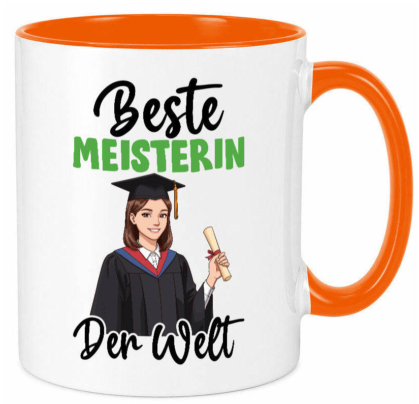 Beste Meisterin | Meisterbrief v2 Geschenk Humor Geschenkidee lustiger Spruch