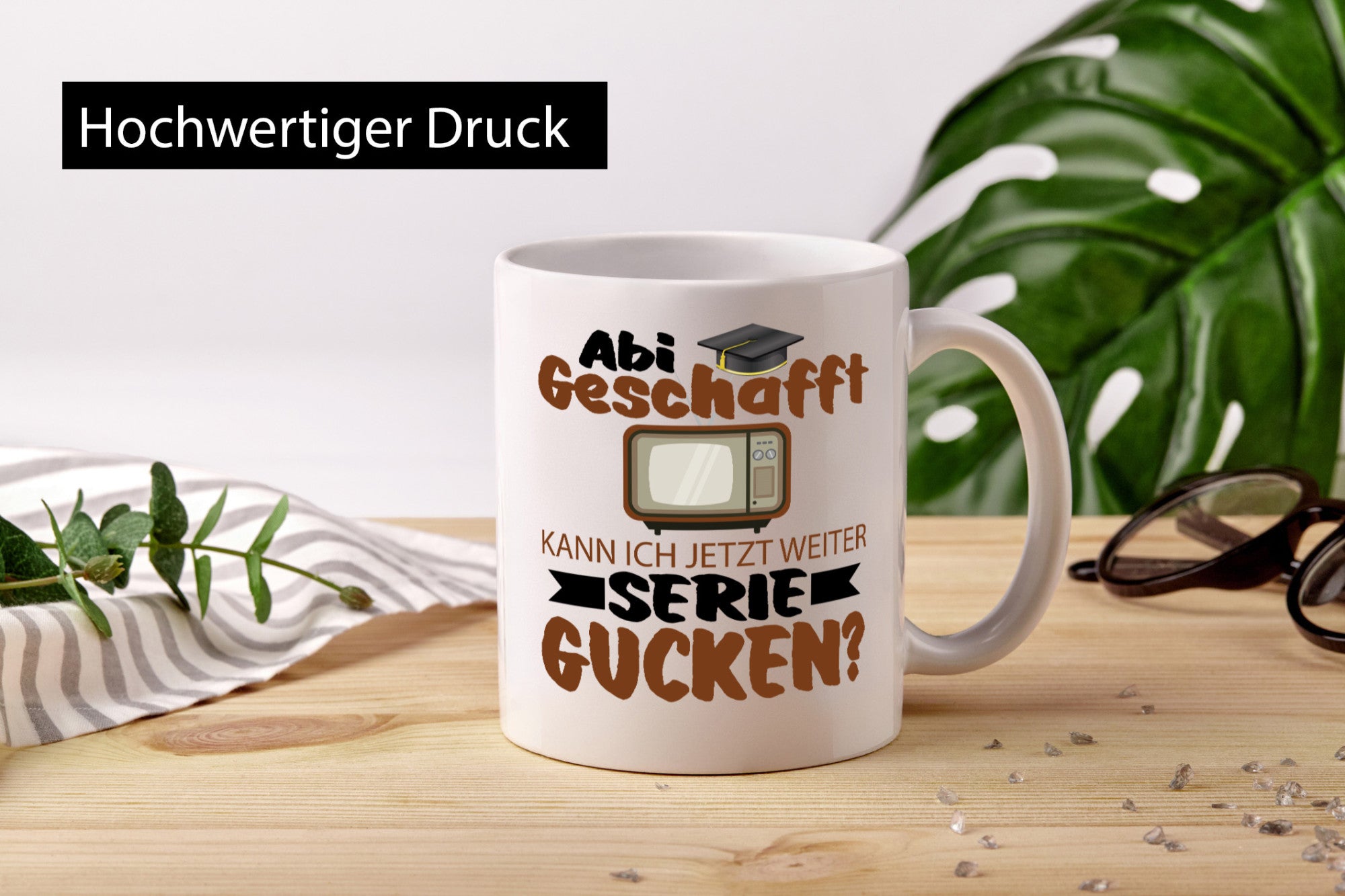 Abi Geschaft | Serie Gucken Bachlor Abitur Geschenk Humor Geschenkidee lustiger