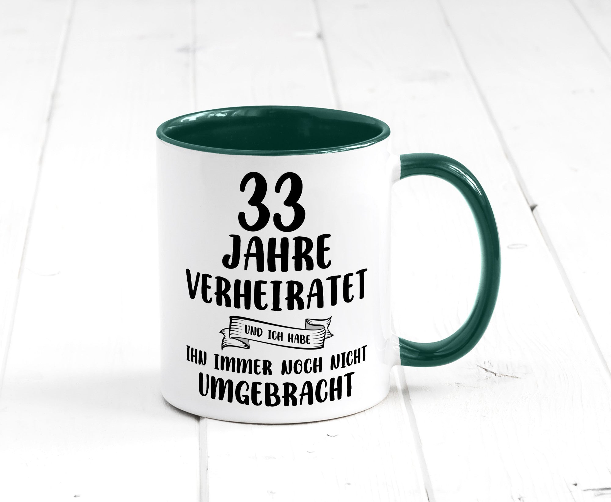 33 Jahre Verheiratet, immer noch am Leben! lustiger Spruch Geschenk Humor