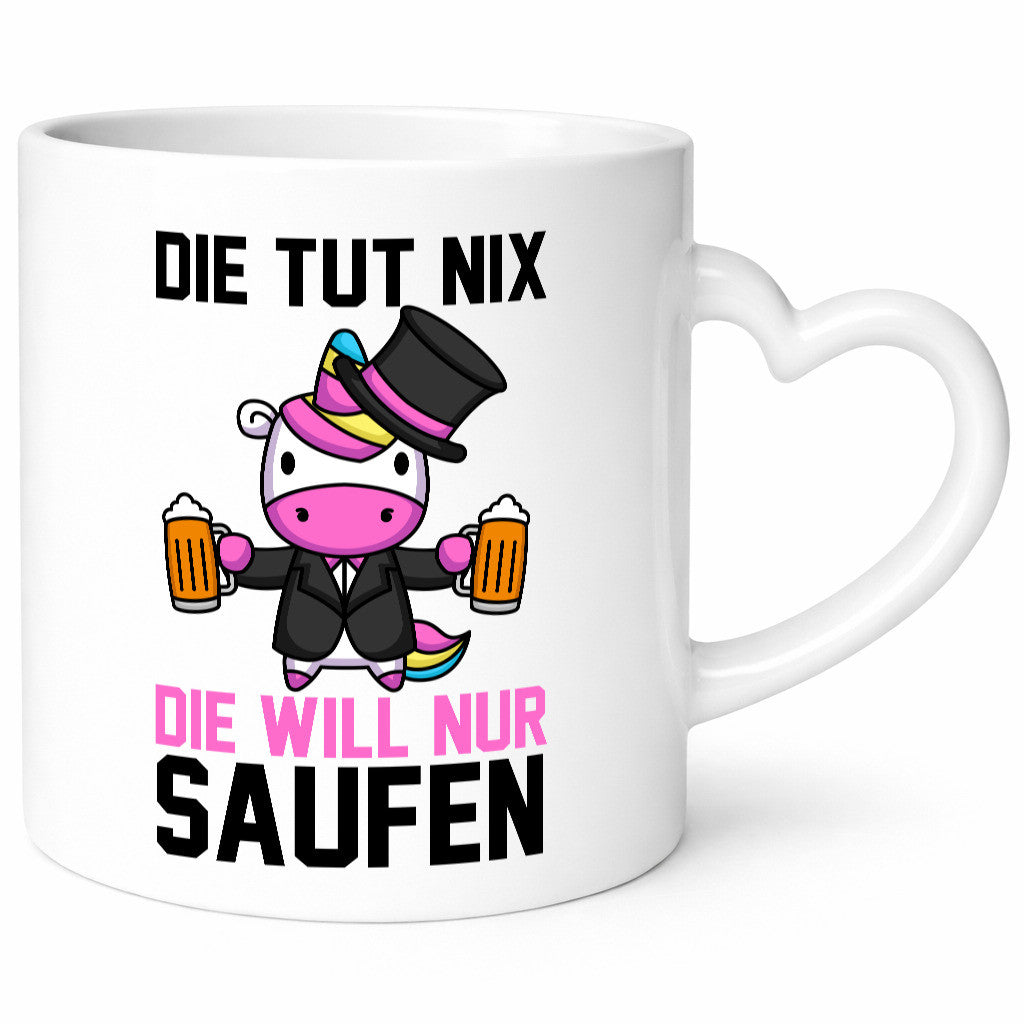 Die tut nix will nur Saufen | Einhorn Bier v2 lustig Humor Geschenkidee
